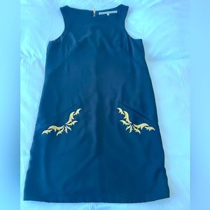 Rachel Roy, size 0, black tank, mini dress with two front pockets